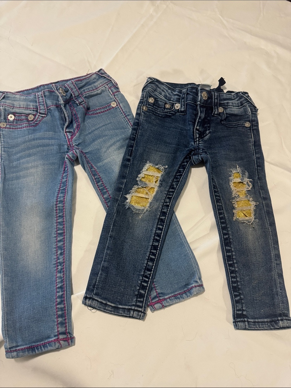 True Religion toddler girls jeans size 2T